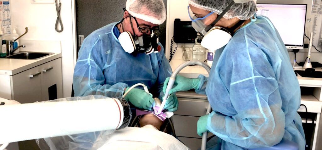 Safe amalgam filling removal