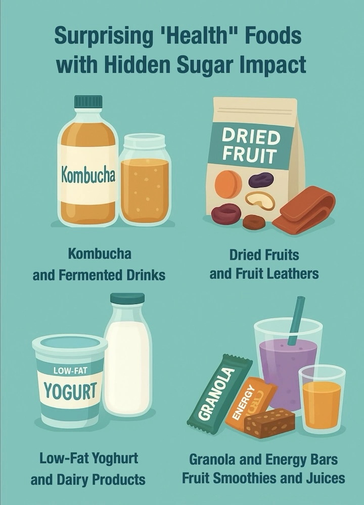 Surprising 'Health" Foods with Hidden Sugar Impact